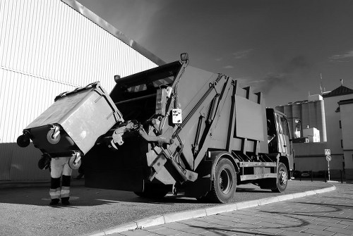 Skip hire container in Wood Green