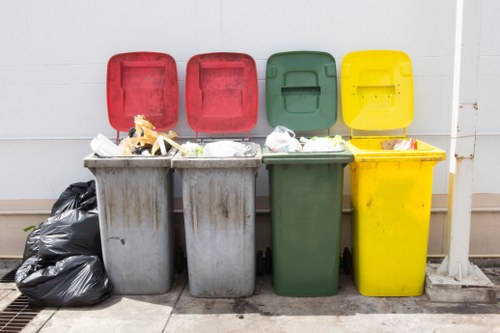 Recycling and eco-friendly disposal of office items
